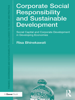 cover image of Corporate Social Responsibility and Sustainable Development